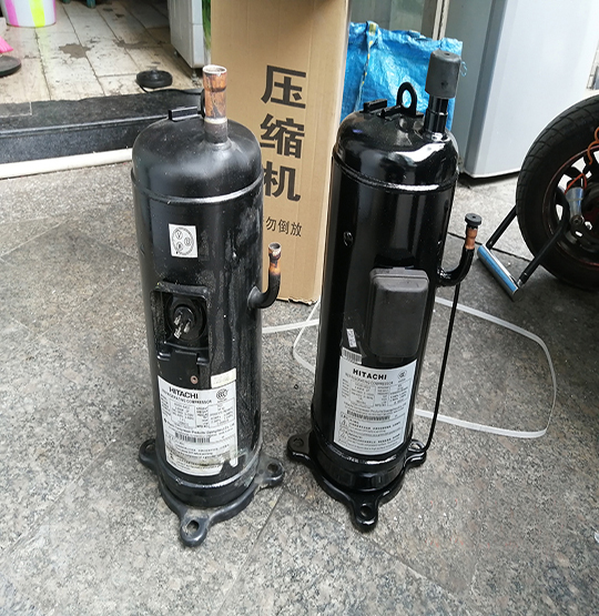 石泉中央空调压缩机的更换维修